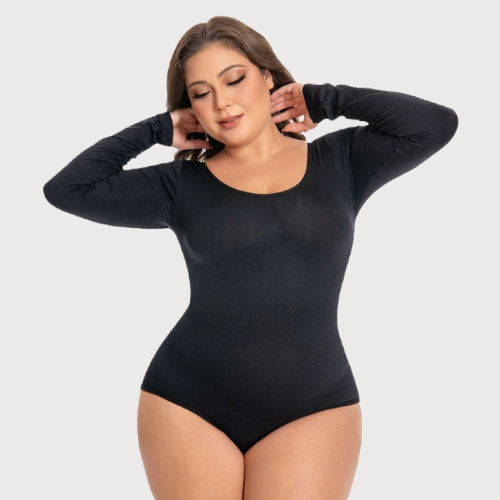 Long Sleeve Shaping Bodysuit