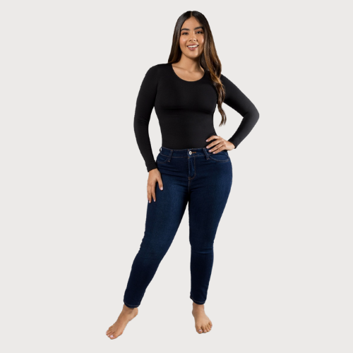 Long Sleeve Shaping Bodysuit