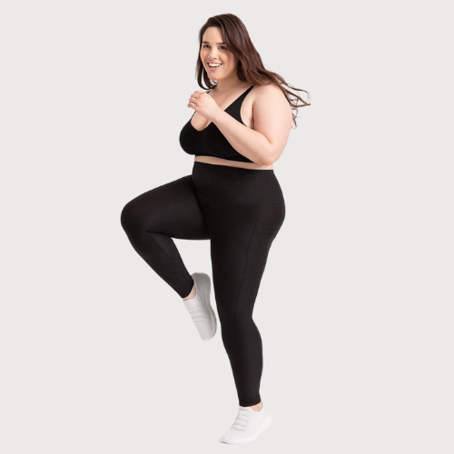 Leggins Tiro Alto con Bolsillos Aura Wear