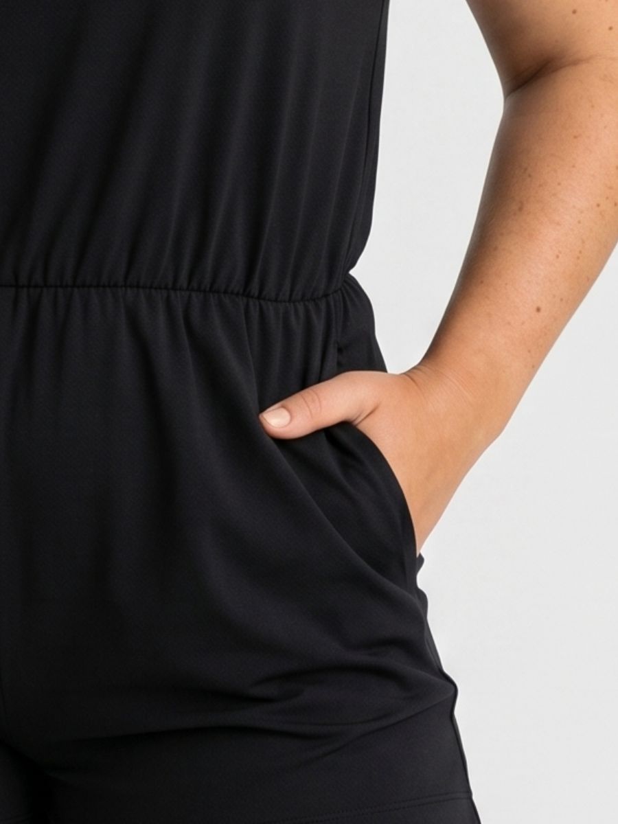 Traje de baño entero con volantes Aura Wear