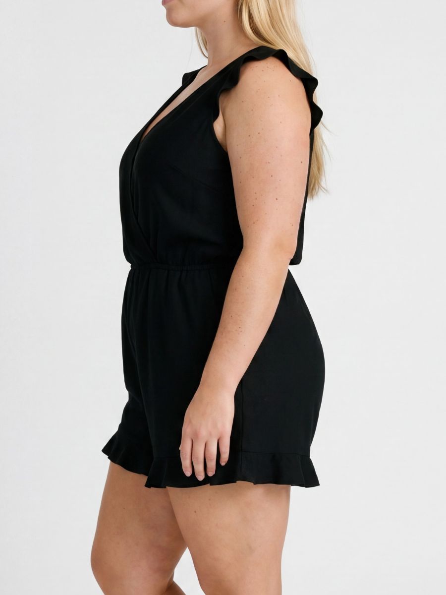 Traje de baño entero con volantes Aura Wear