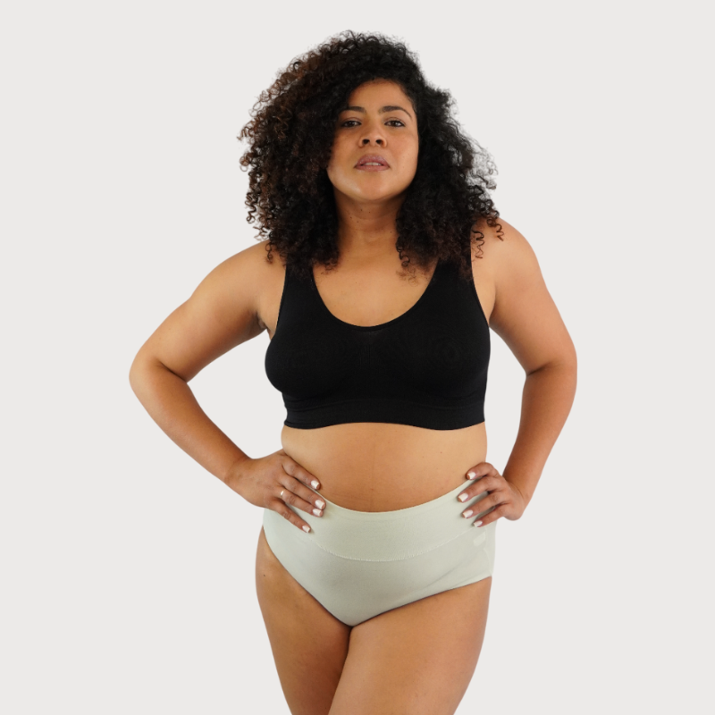 Pack X3 High Rise Cotton Panty Aura Wear