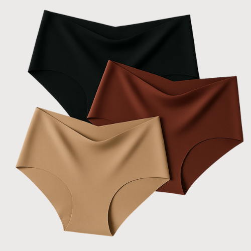 Pack X3 High Rise Cotton Panty Aura Wear